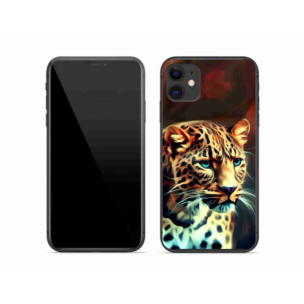 Gelový kryt mmCase na iPhone 11 - leopard