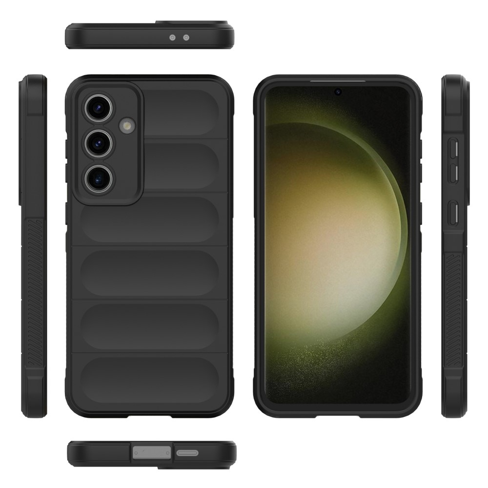 Rugg odolný gelový obal na Samsung Galaxy S24 FE - černý