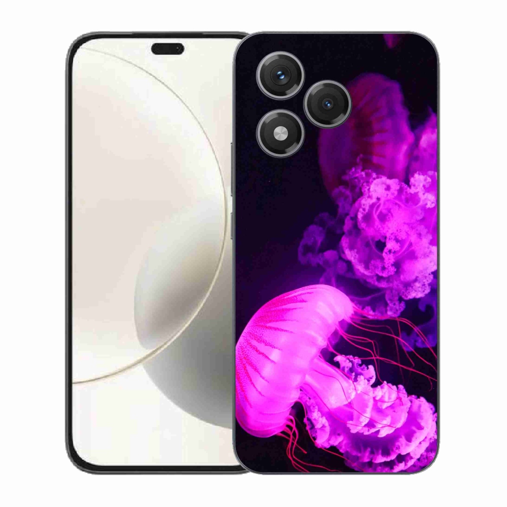 Gelový kryt mmCase na Honor 400 Lite - medúza 1