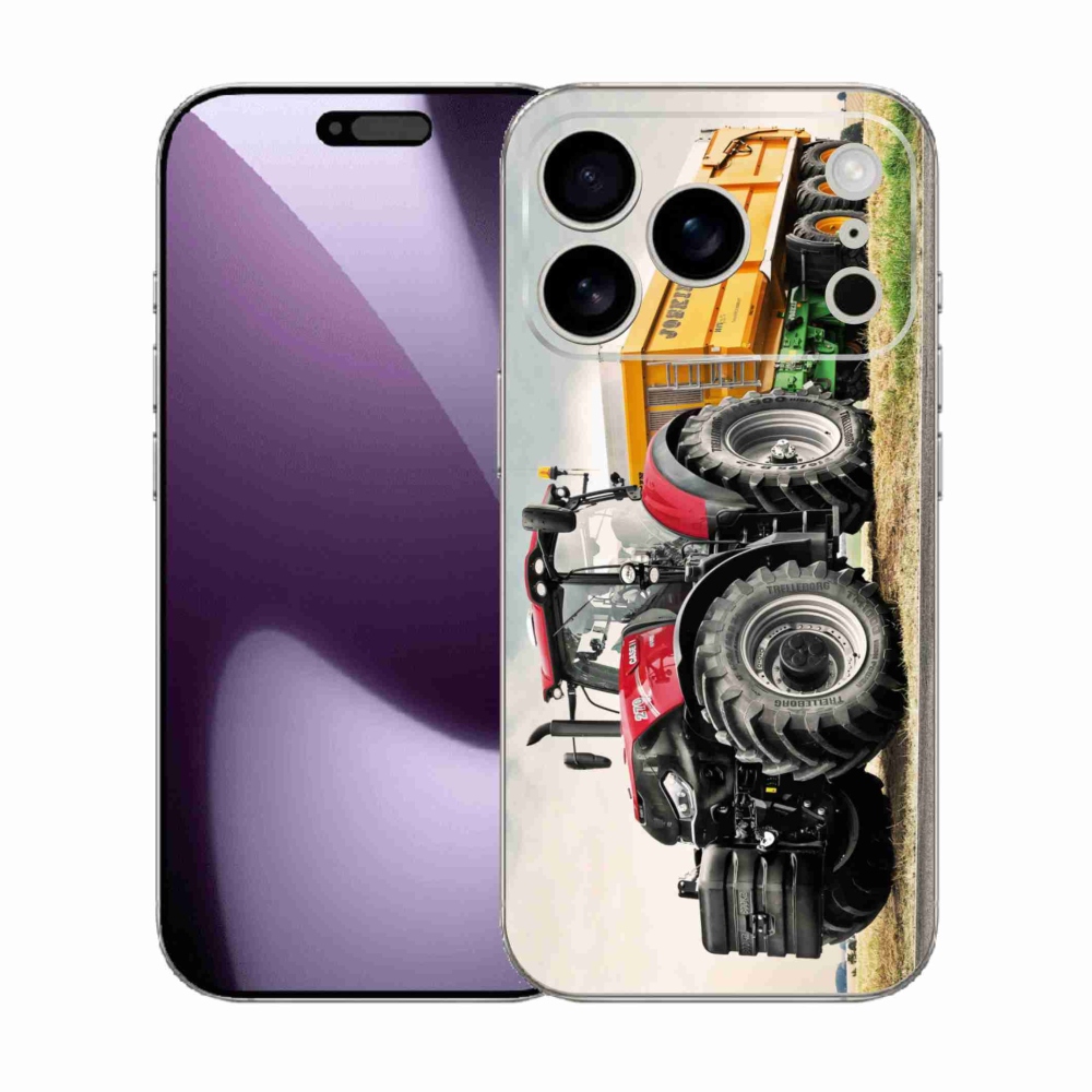 Gelový kryt mmCase na iPhone 17 Pro - traktor 3