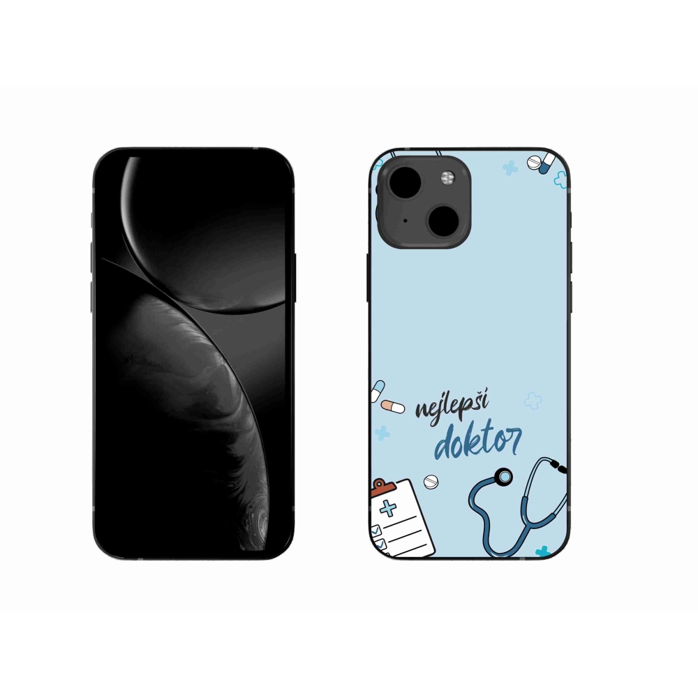 Gelový kryt mmCase na iPhone 13 6.1 - nejlepší doktor