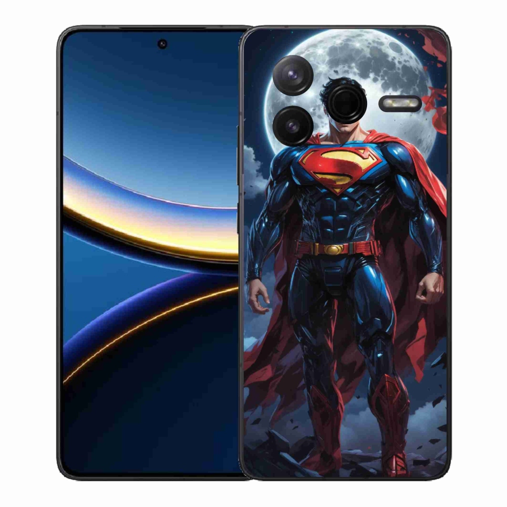 Gelový kryt mmCase na Xiaomi Poco F7 Pro - superman