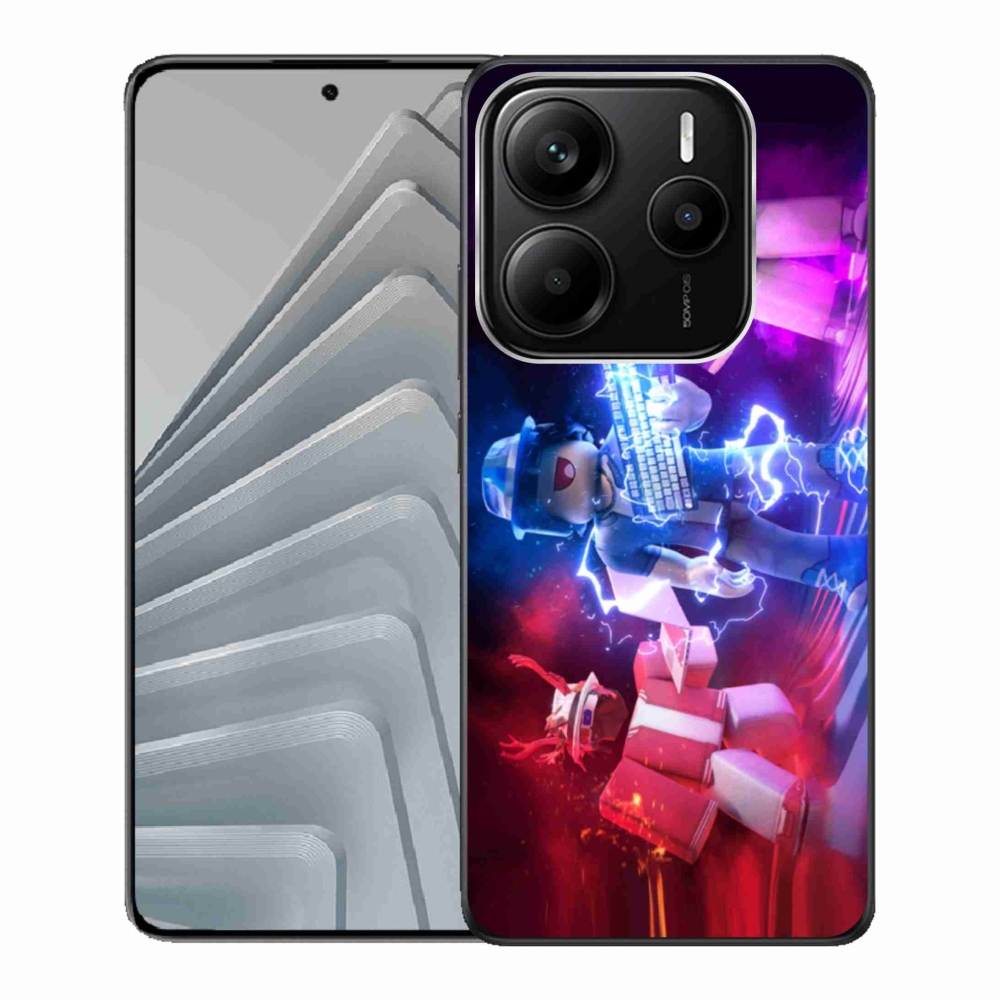 Gelový kryt mmCase na Xiaomi Redmi Note 14 5G - roblox