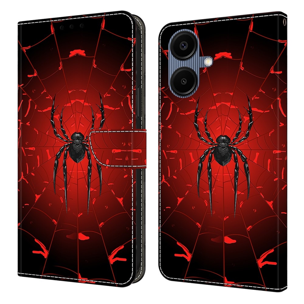 Smooth knížkové pouzdro na Samsung Galaxy A07 4G - pavouk