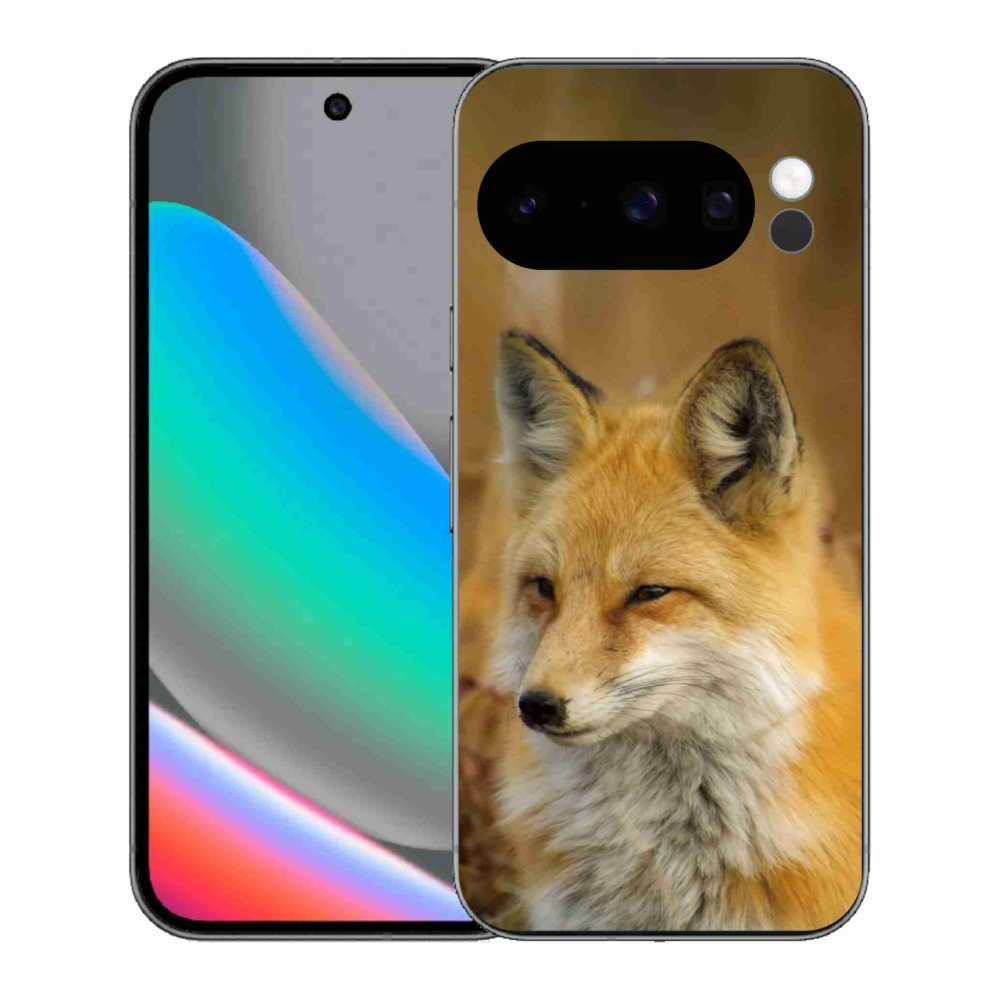 Gelový kryt mmCase na Google Pixel 10 Pro - liška