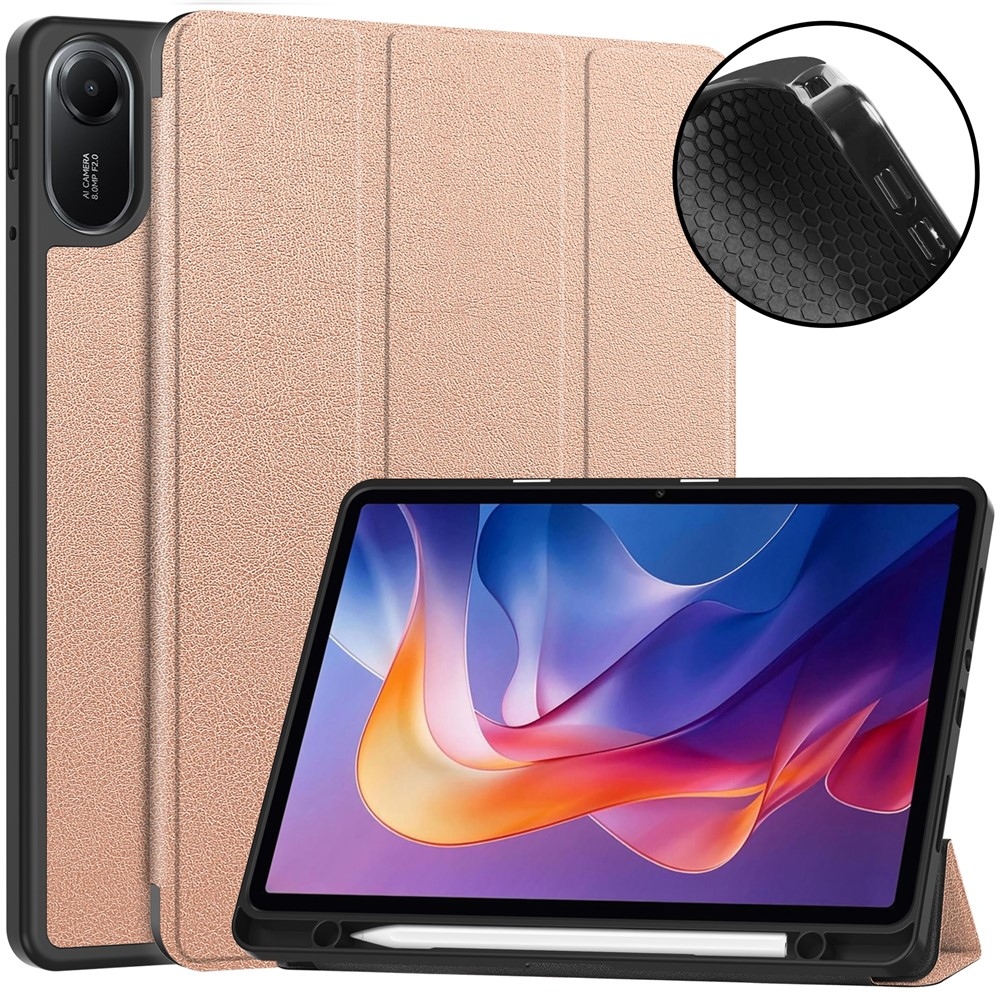 Cases chytré zavírací pouzdro na Xiaomi Redmi Pad 2 - růžovozlaté