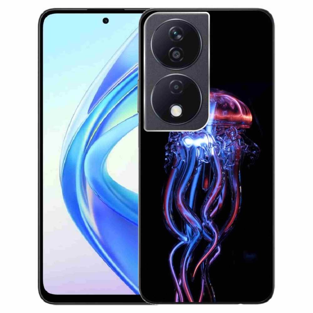 Gelový kryt mmCase na Honor X7b/Honor 90 Smart - medúza