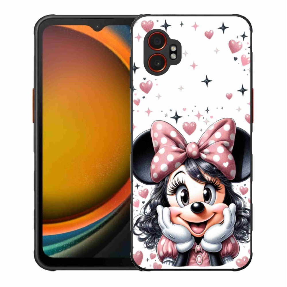Gelový kryt mmCase na Samsung Galaxy Xcover 7 Pro - minnie