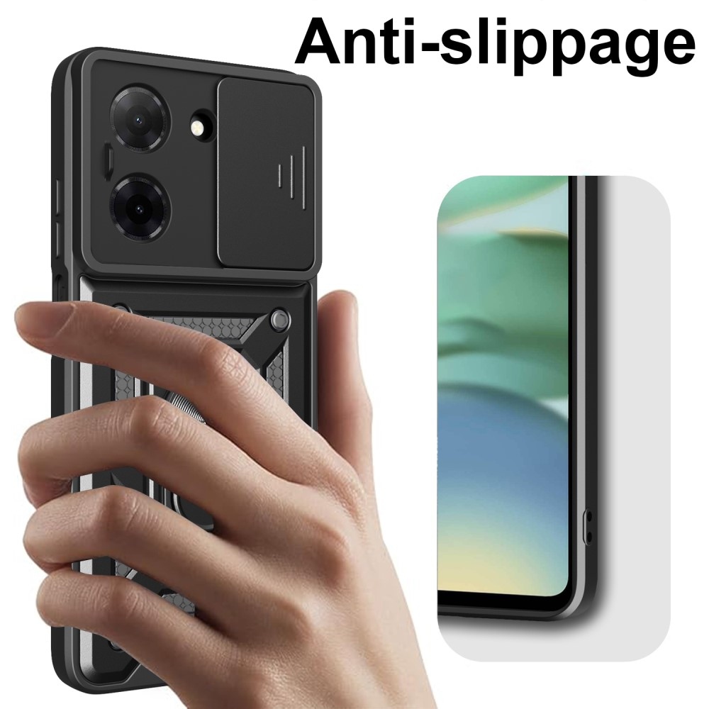 Slide odolný kryt na Xiaomi Redmi A5 (171.7x77.8x8.3mm) - černý