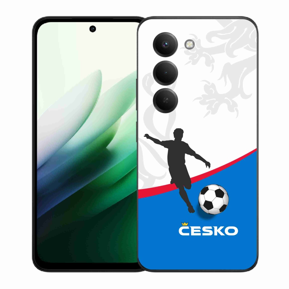 Gelový kryt mmCase na Xiaomi Redmi 15 5G (169mm) - fotbal Česko 1