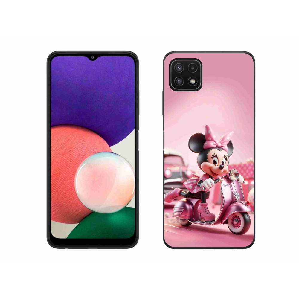 Gelový kryt mmCase na Samsung Galaxy A22 5G - minnie 1