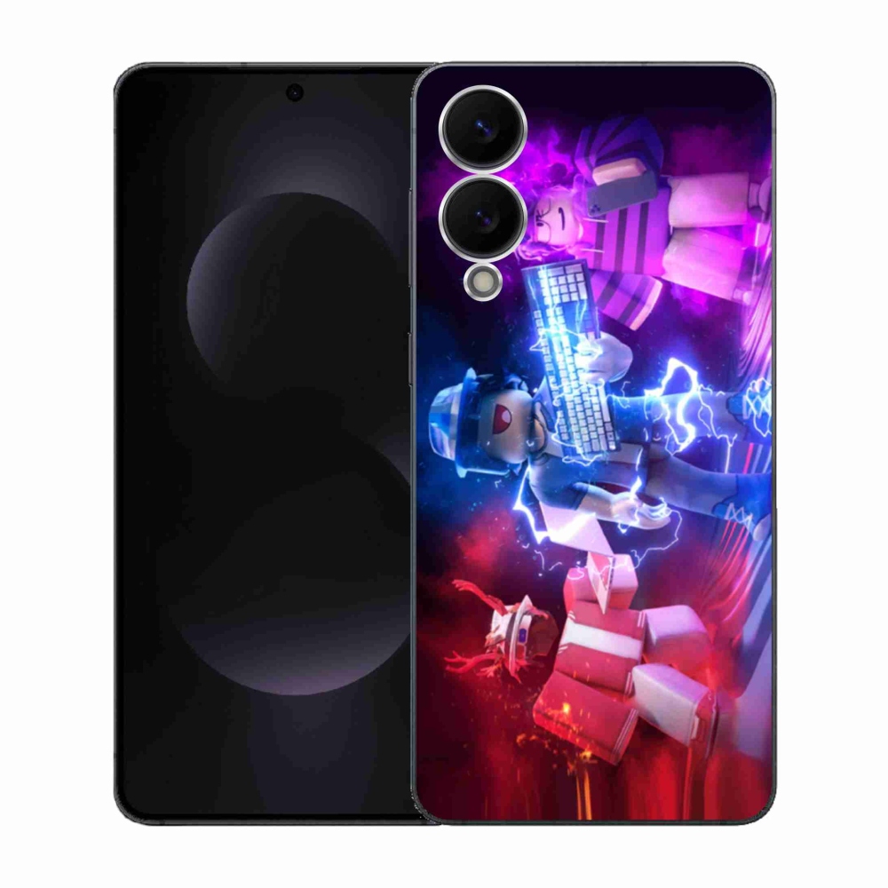 Gelový kryt mmCase na Samsung Galaxy S25 Edge - roblox