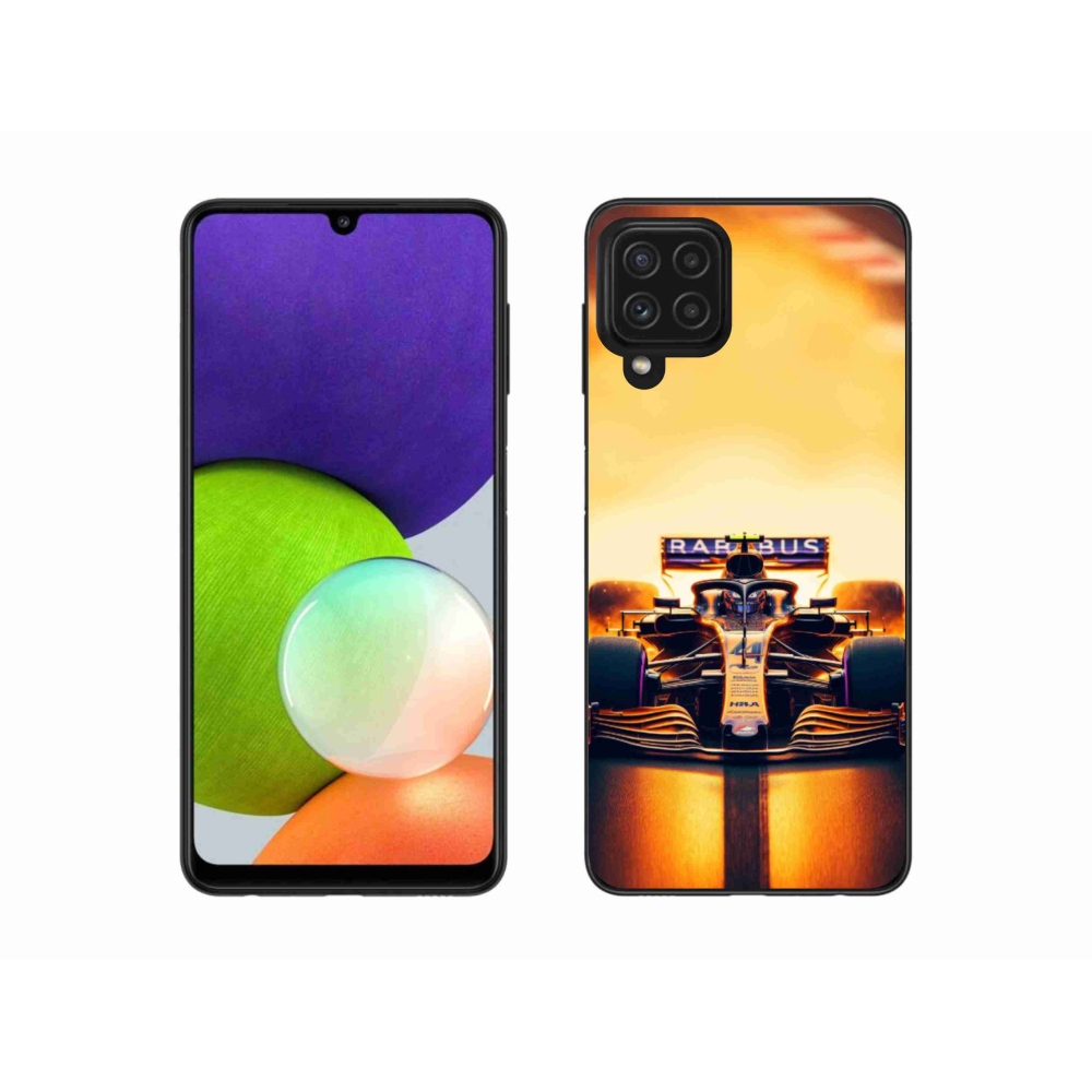 Gelový kryt mmCase na Samsung Galaxy A22 4G - formule