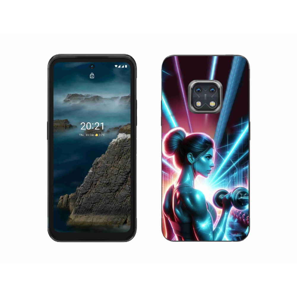 Gelový kryt mmCase na Nokia XR20 - posilování