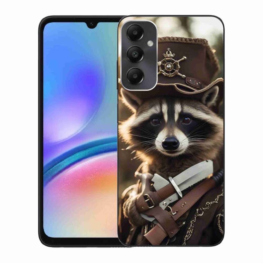 Gelový kryt mmCase na Samsung Galaxy A05s - mýval v uniformě