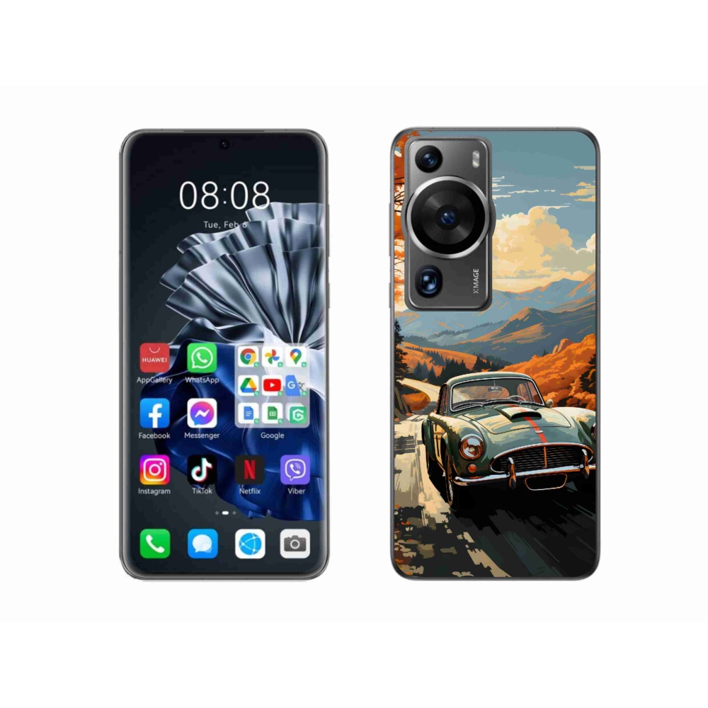 Gelový kryt mmCase na Huawei P60 Pro - veterán 1