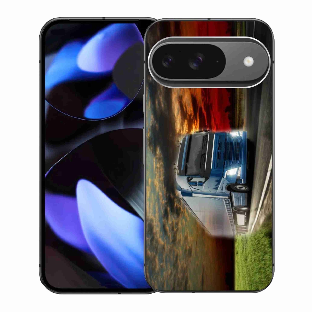 Gelový kryt mmCase na Google Pixel 9/9 Pro - kamion 4