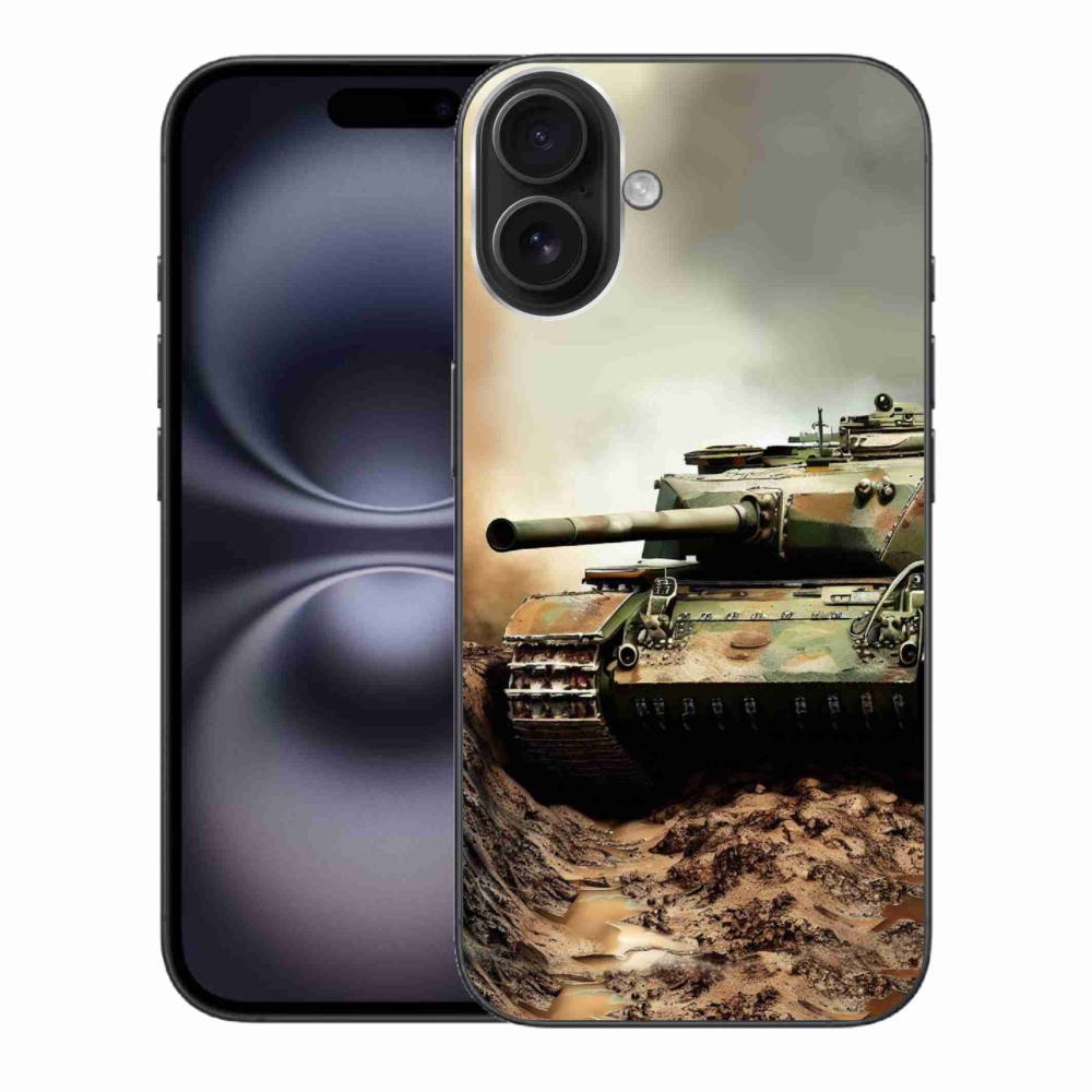 Gelový kryt mmCase na iPhone 16 Plus - tank