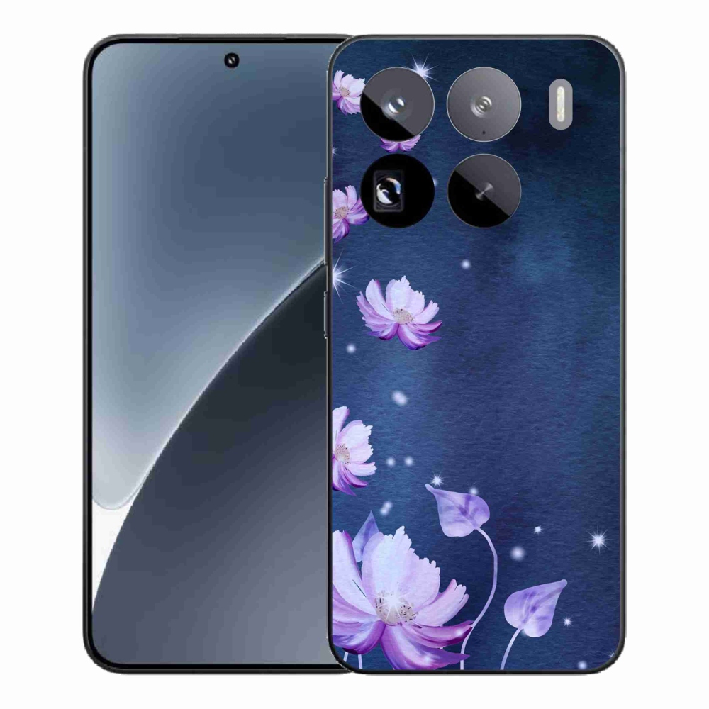 Gelový kryt mmCase na Xiaomi 15 Pro - padající květy