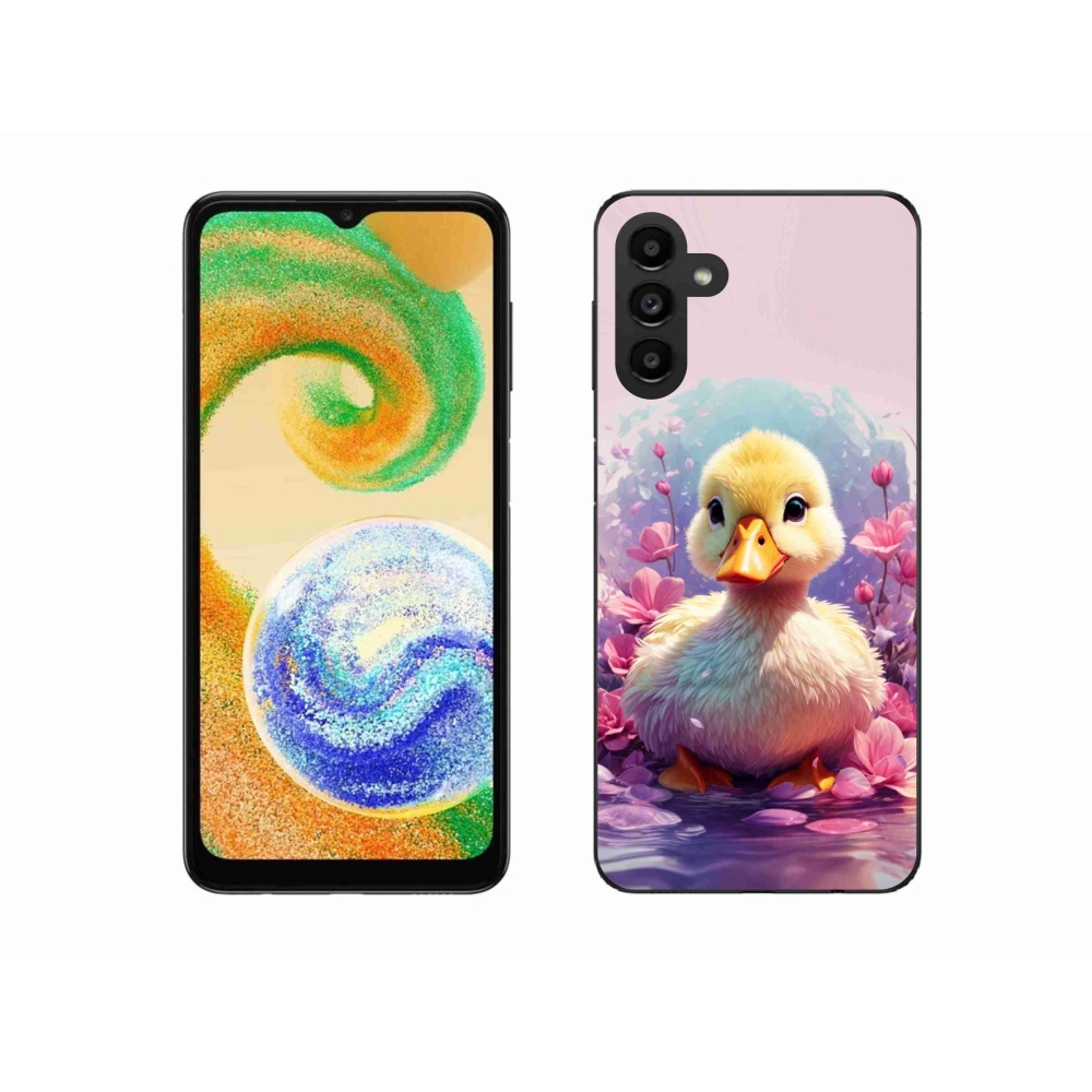 Gelový kryt mmCase na Samsung Galaxy A04s (164.7x76.7x9.1mm) - kachnička