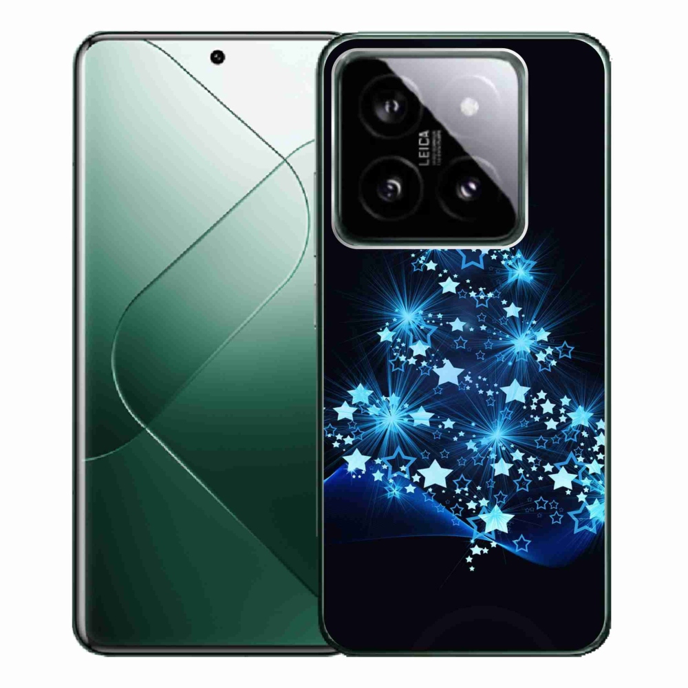 Gelový kryt mmCase na Xiaomi 14 Pro - vánoční stromek