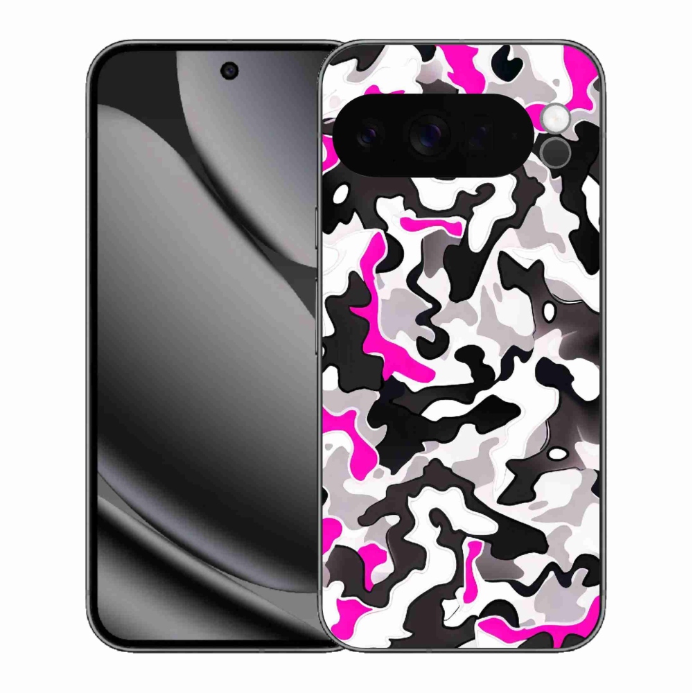 Gelový kryt mmCase na Google Pixel 10 Pro XL - maskáčový vzor 5