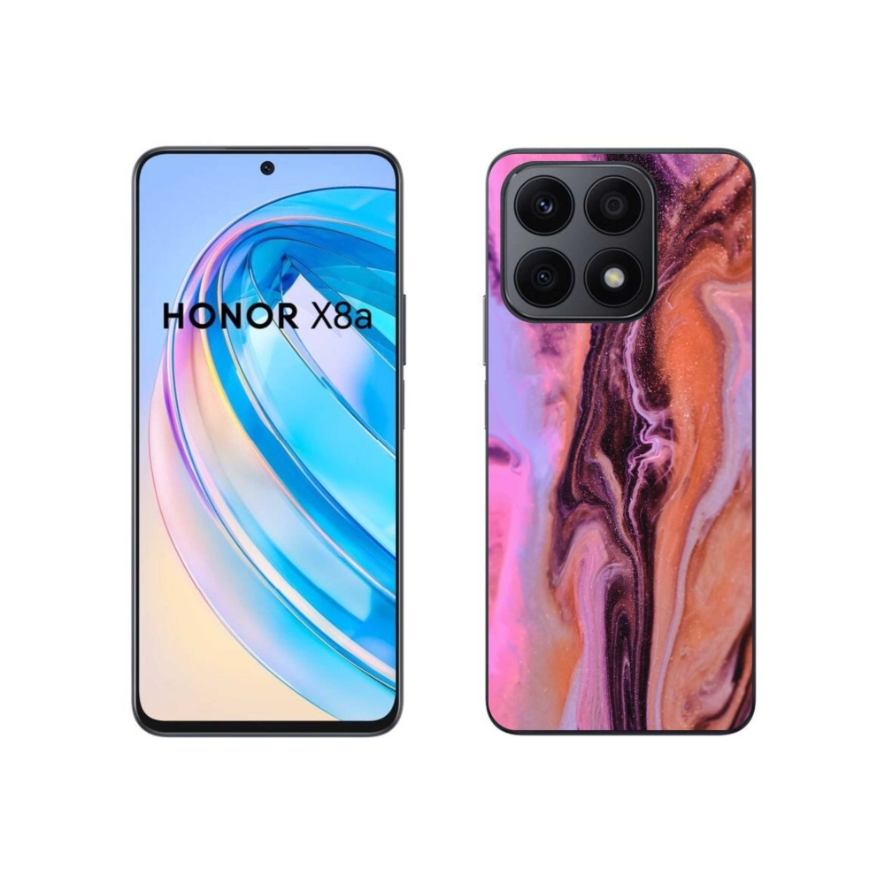 Gelový kryt mmCase na Honor X8a - abstrakt 26