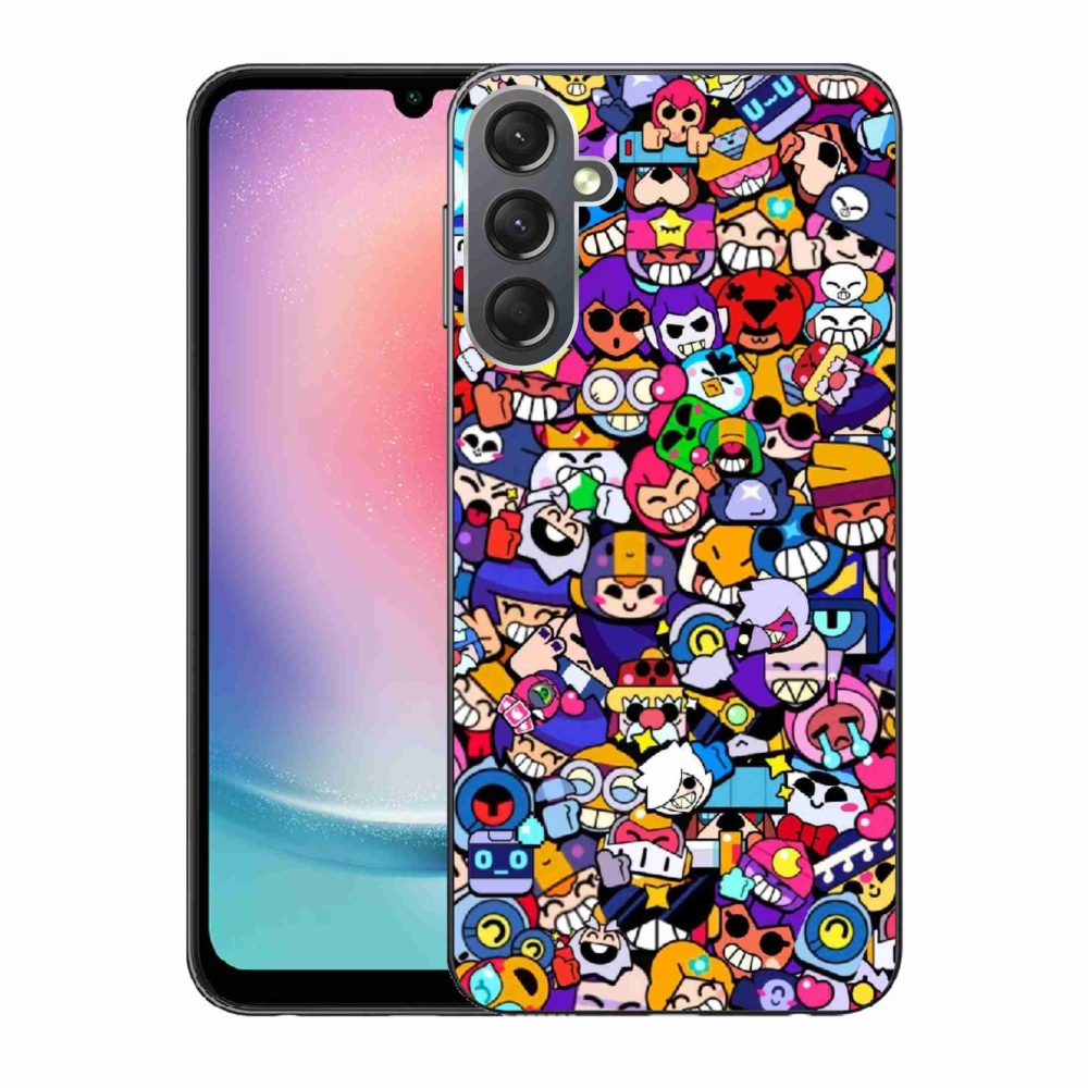 Gelový kryt mmCase na Samsung Galaxy A24 - brawl stars 2