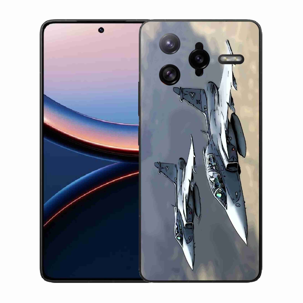 Gelový kryt mmCase na Xiaomi Poco F7 Ultra - stíhačky