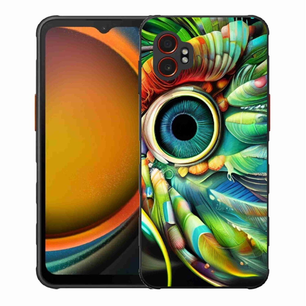 Gelový kryt mmCase na Samsung Galaxy Xcover 7 Pro - abstraktní motiv 18