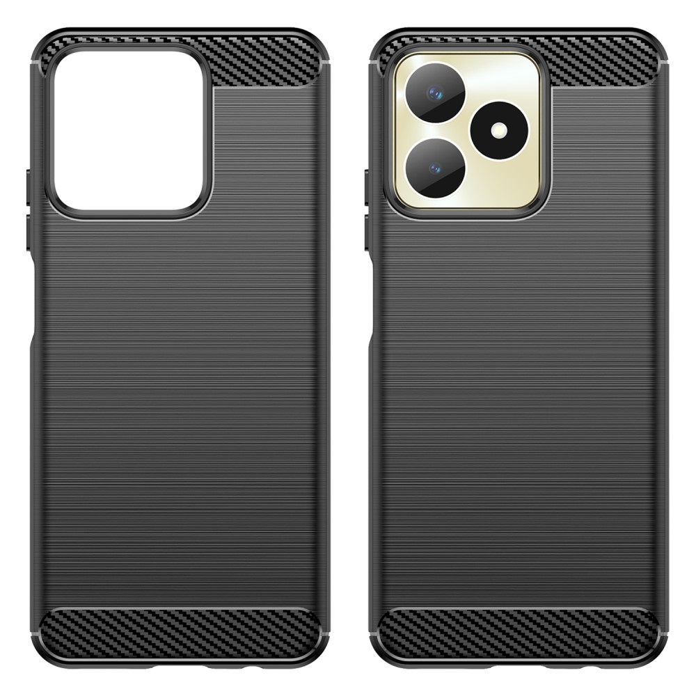 Carbon odolný gelový obal na Realme Note 50 - černý