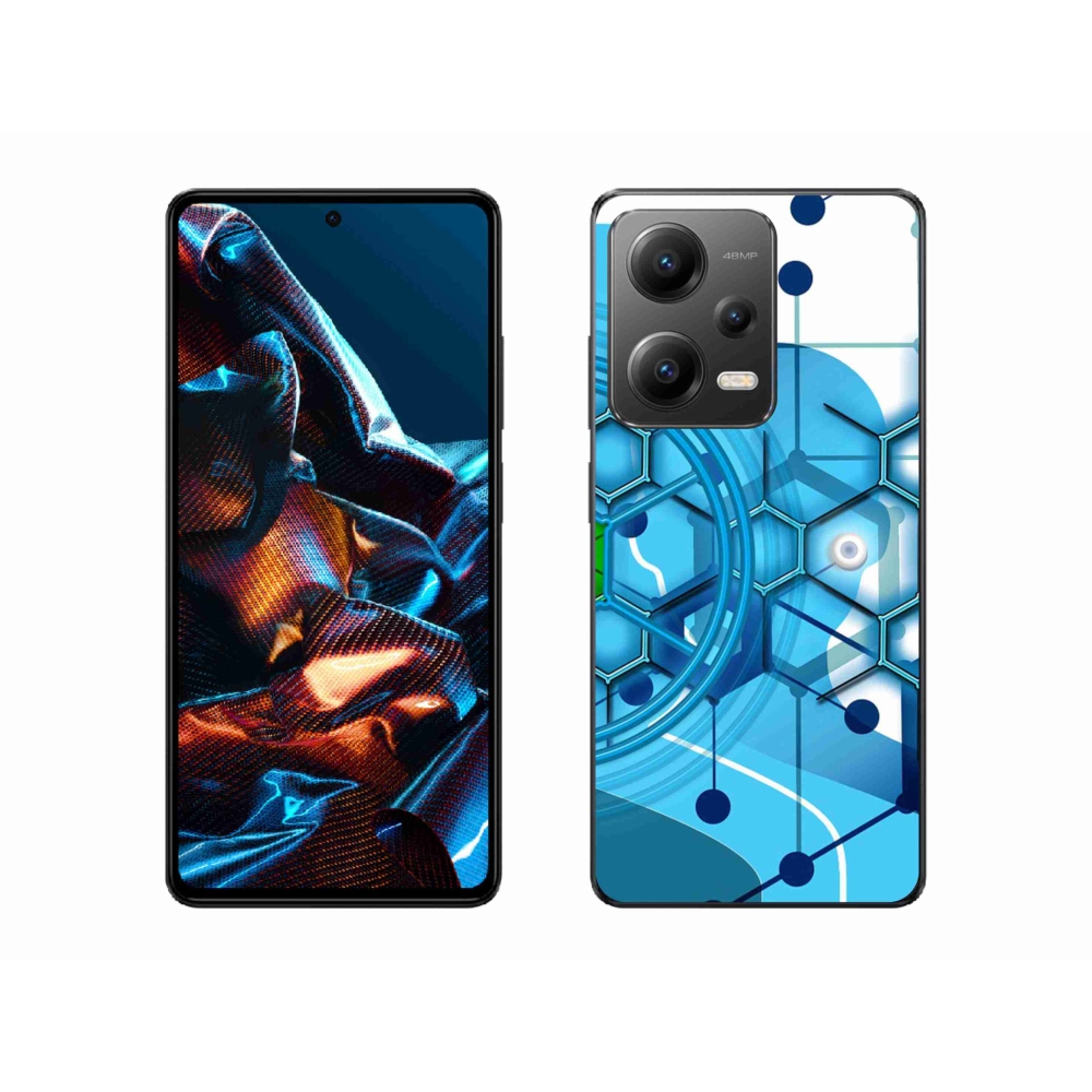 Gelové pouzdro mmCase na mobil Xiaomi Redmi Note 12 Pro 5G - abstraktní vzor 2