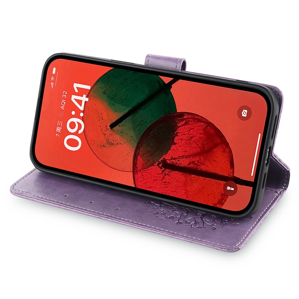 Tree knížkové pouzdro na Huawei Pura 70 - fialové