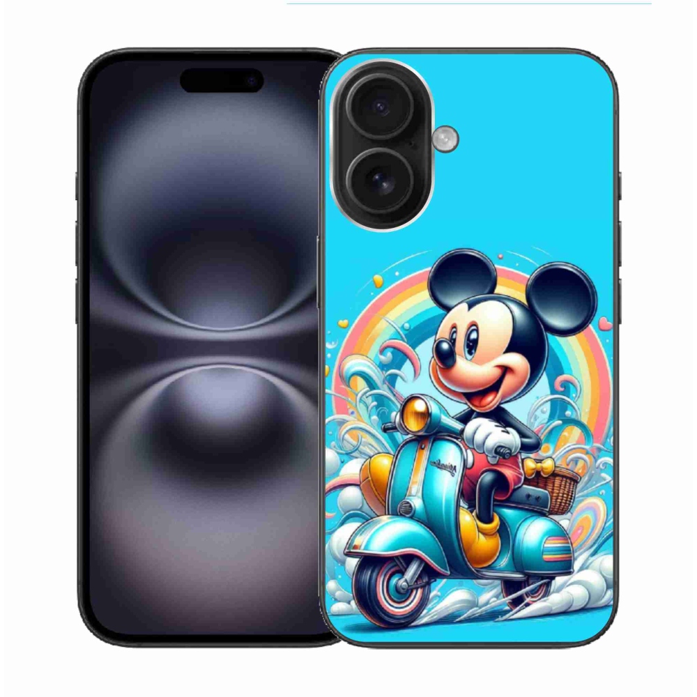 Gelový kryt mmCase na iPhone 16 - mickey mouse 2