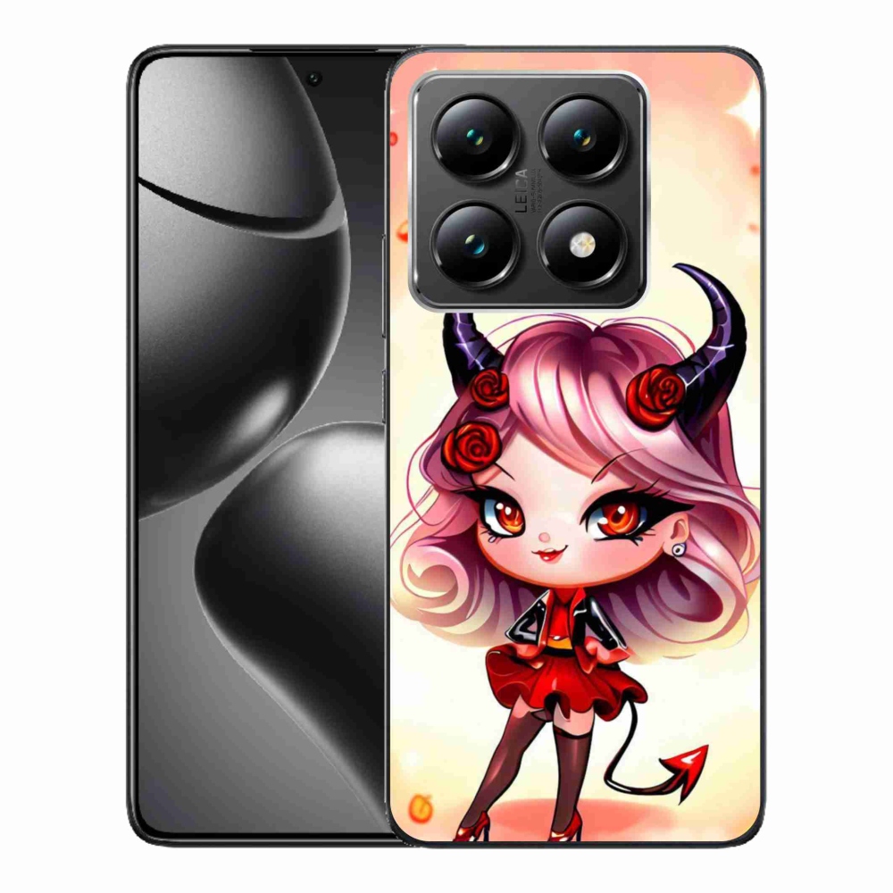 Gelový kryt mmCase na Xiaomi 14T - kreslená čertice