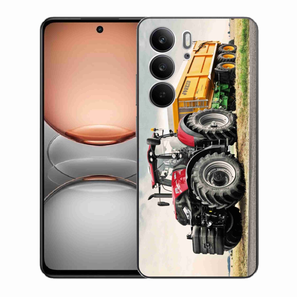 Gelový kryt mmCase na Realme C75 - traktor 3