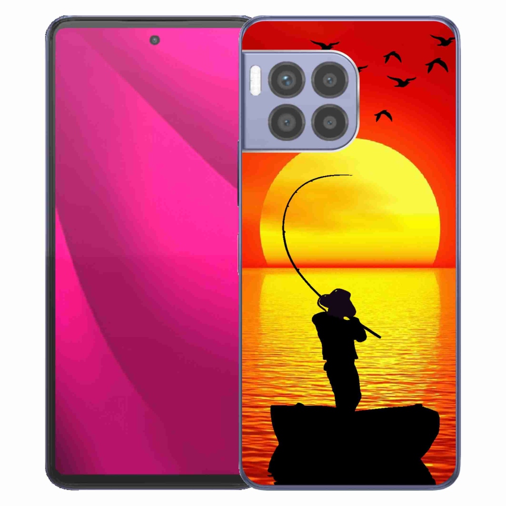Gelový kryt mmCase na T-Mobile T Phone 2 Pro - rybaření