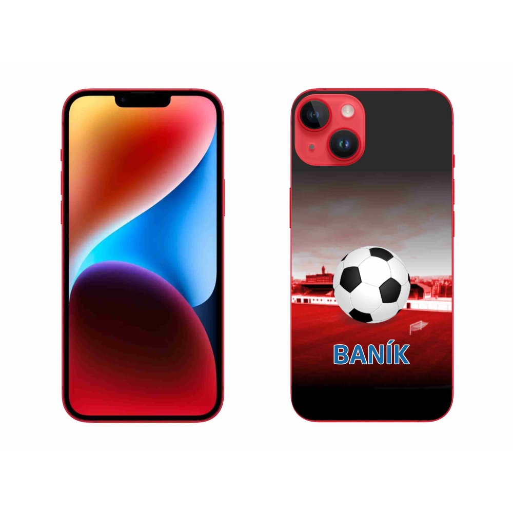 Gelový kryt mmCase na iPhone 14 Plus - baník 1