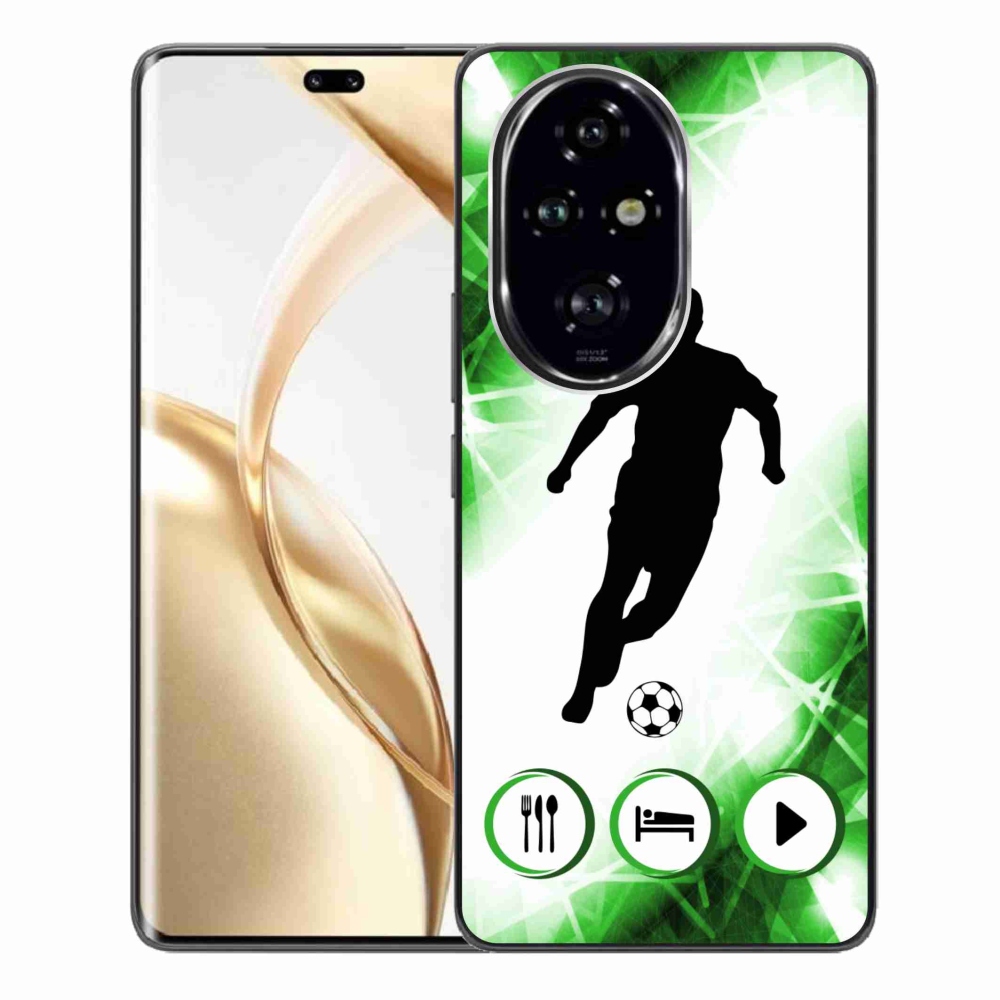 Gelový kryt mmCase na Honor 200 Pro 5G - fotbalista