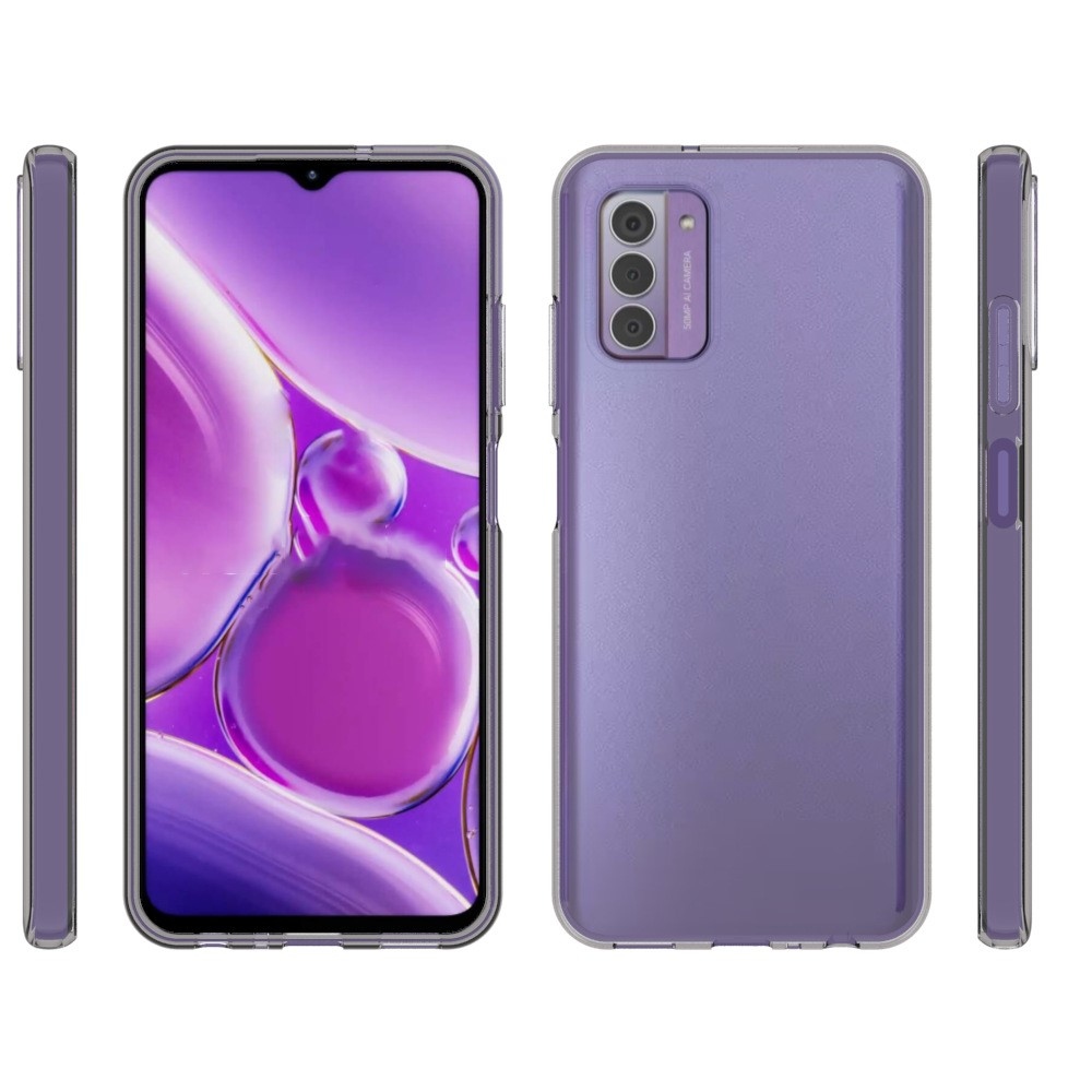Průhledný gelový obal na Nokia G42 - průhledný