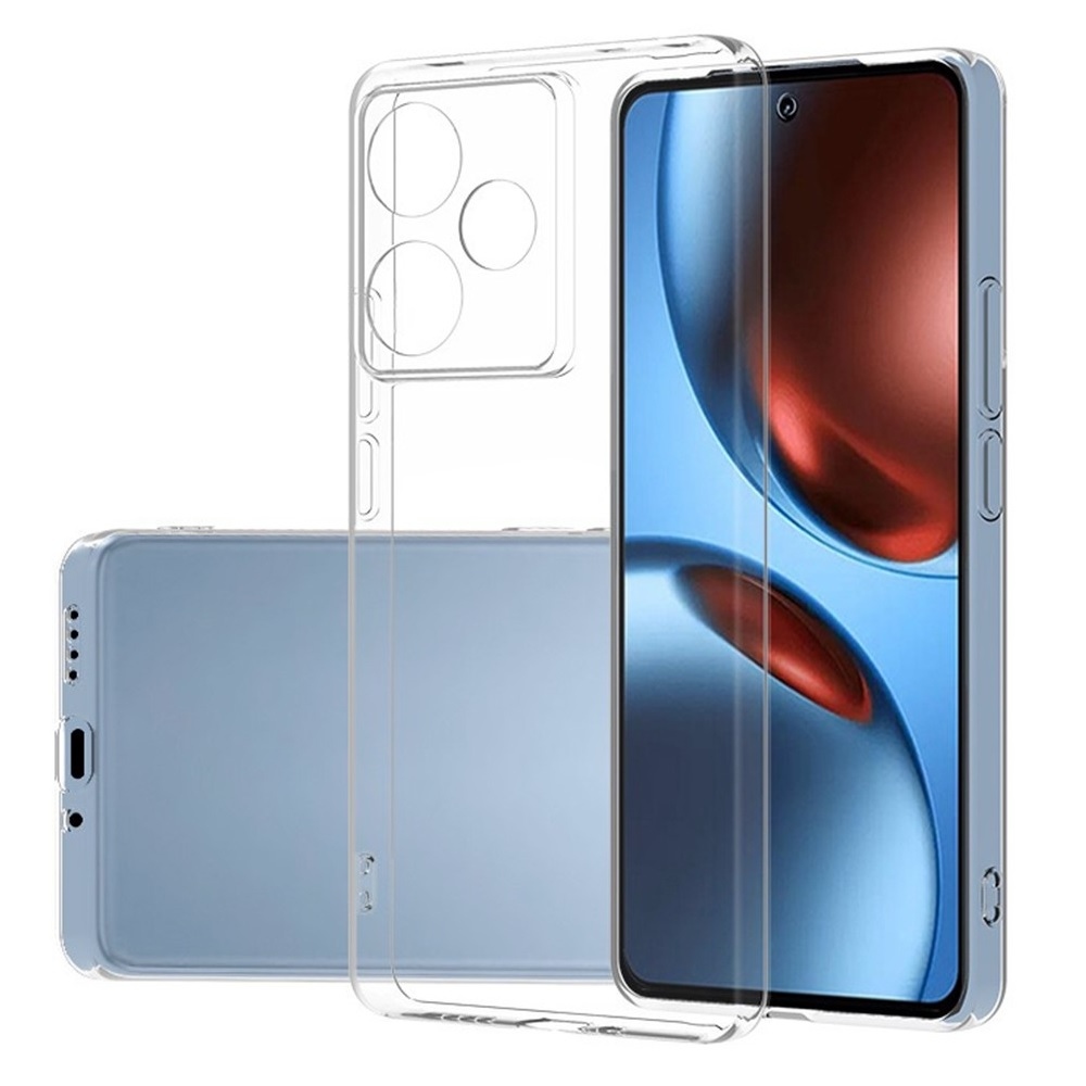 Průhledný gelový obal pro mobil Realme GT 7 5G/GT 7T 5G - průhledný