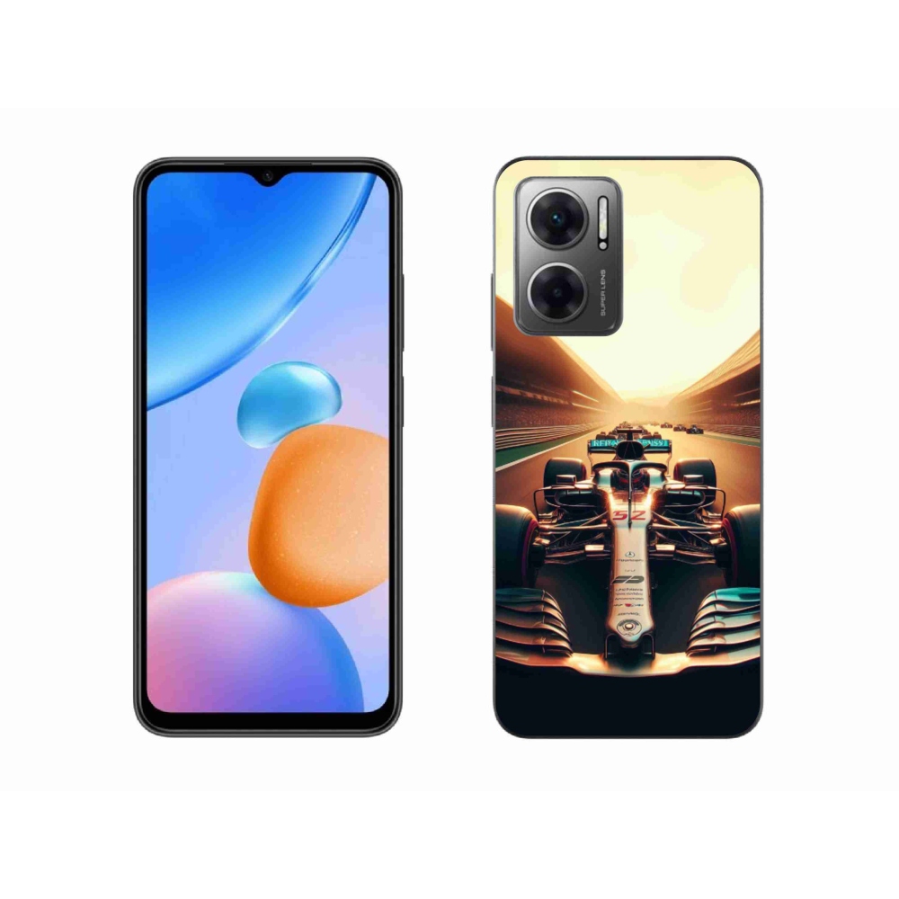 Gelový kryt mmCase na Xiaomi Redmi 10 5G - formule 1