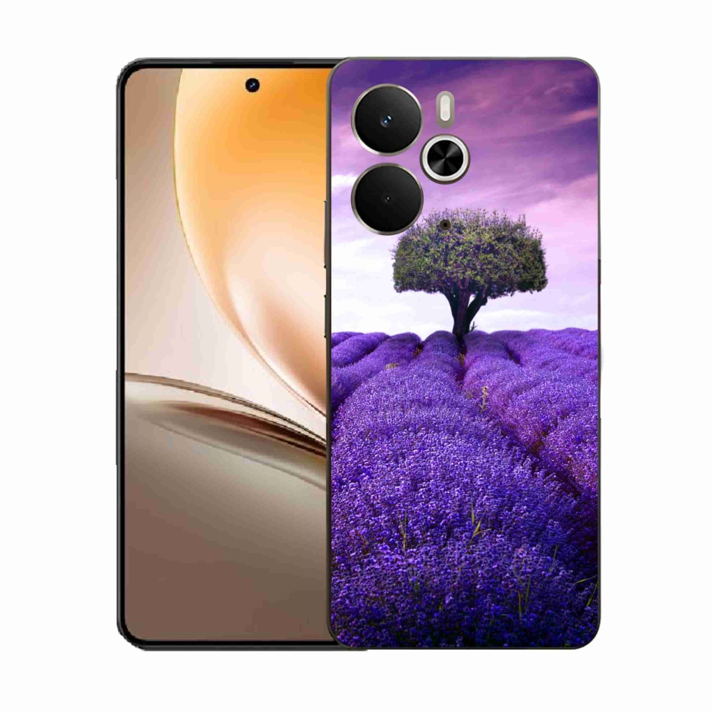 Gelový kryt mmCase na Realme 14 5G - levandulová louka