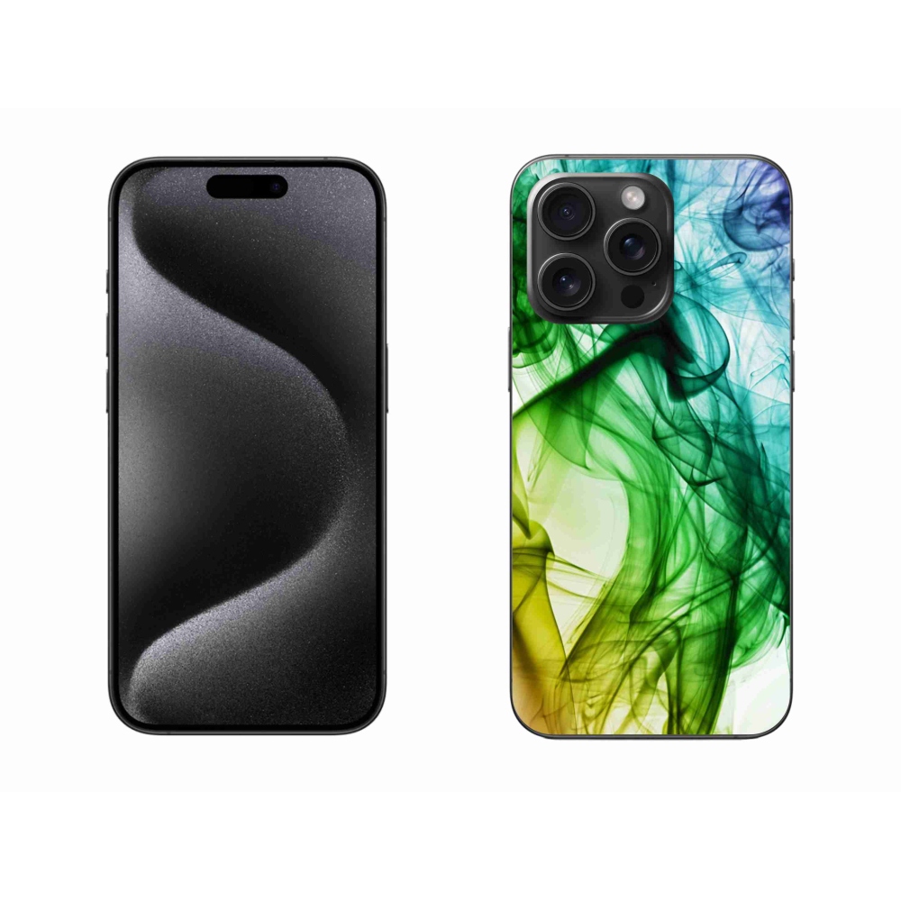 Gelový kryt mmCase na iPhone 15 Pro Max - abstraktní vzor 3