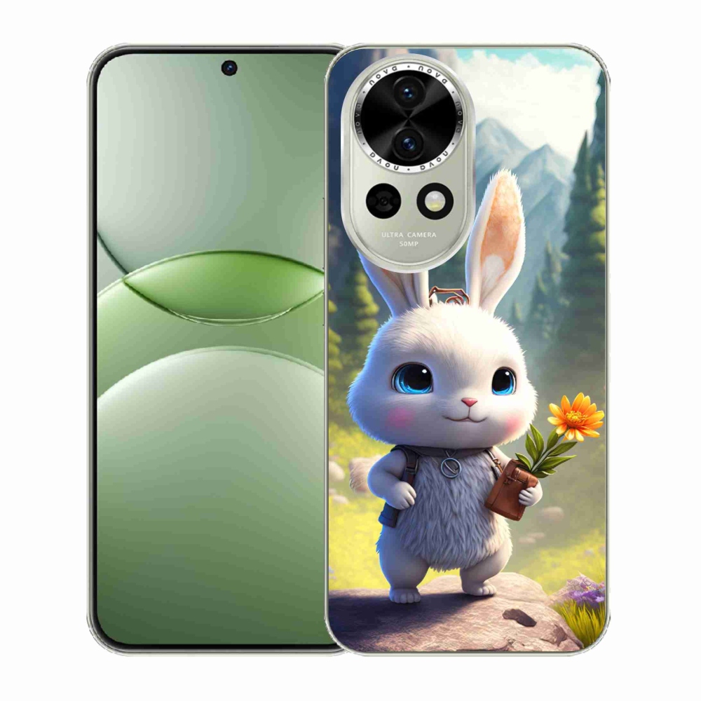 Gelový kryt mmCase na Huawei Nova 13 5G - roztomilý králíček