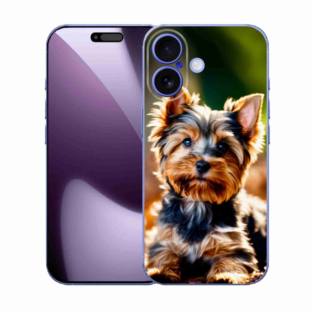 Gelový kryt mmCase na iPhone 17 - jorkšír 10