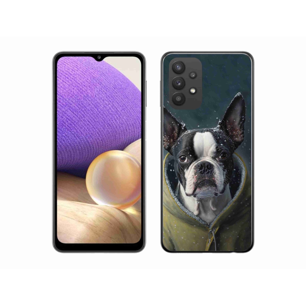 Gelový kryt mmCase na Samsung Galaxy A32 5G - buldoček