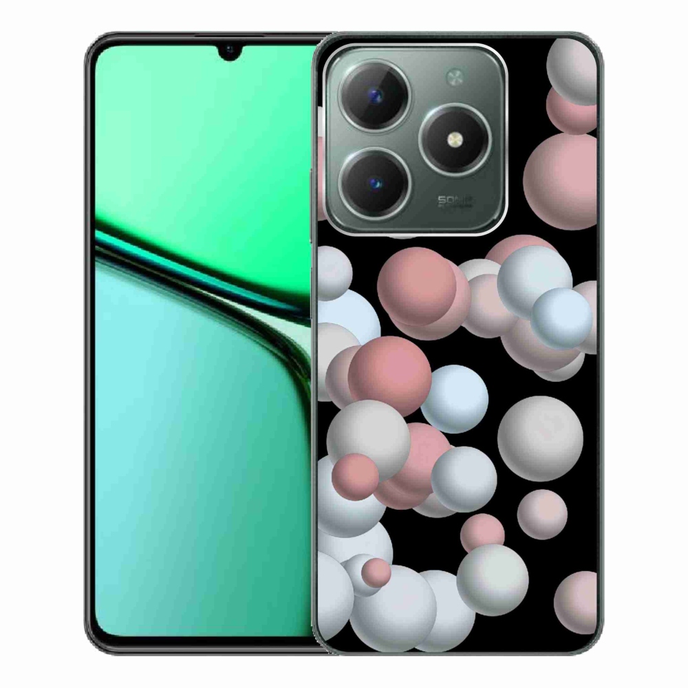 Gelový kryt mmCase na Realme C61 - abstraktní motiv 27