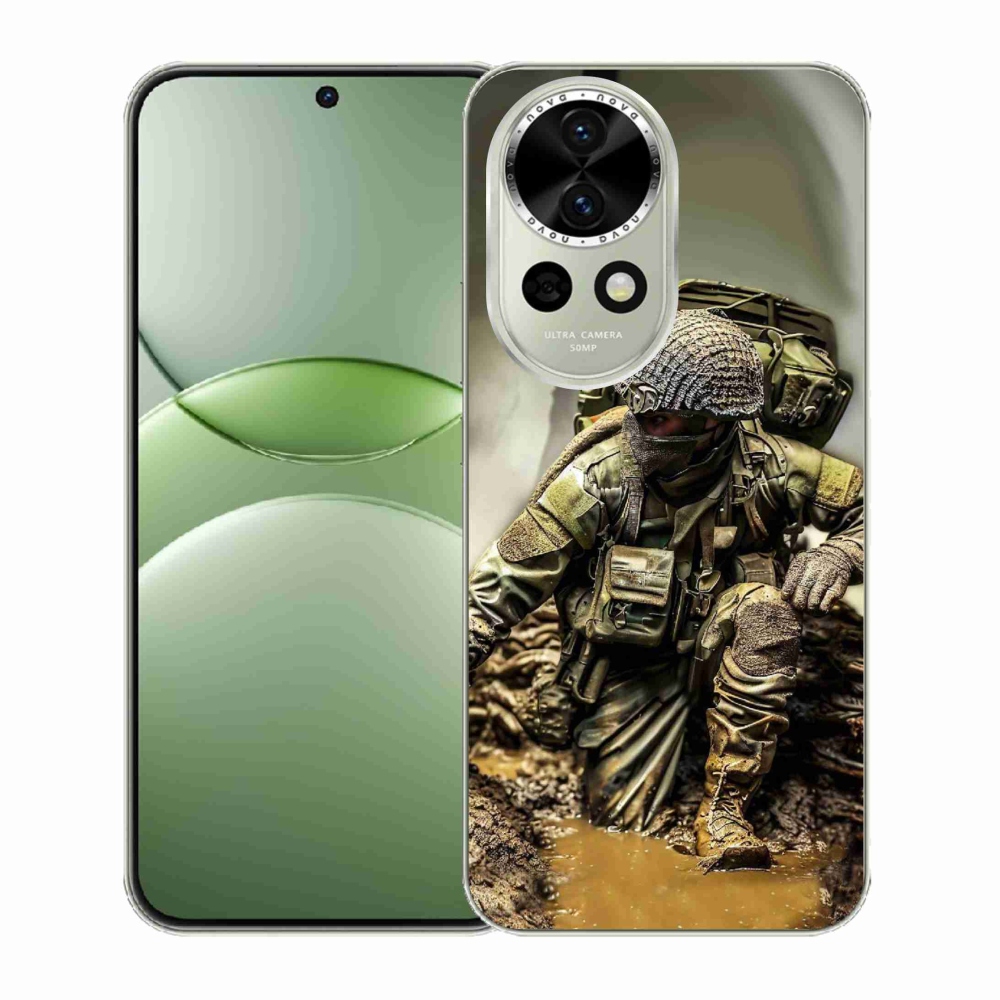 Gelový kryt mmCase na Huawei Nova 13 5G - voják