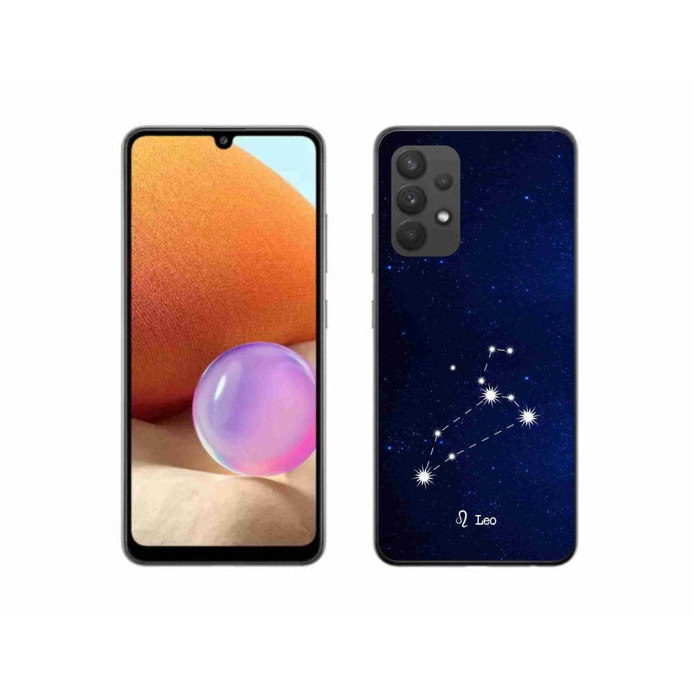 Gelový kryt mmCase na Samsung Galaxy A32 4G - souhvězdí Lva